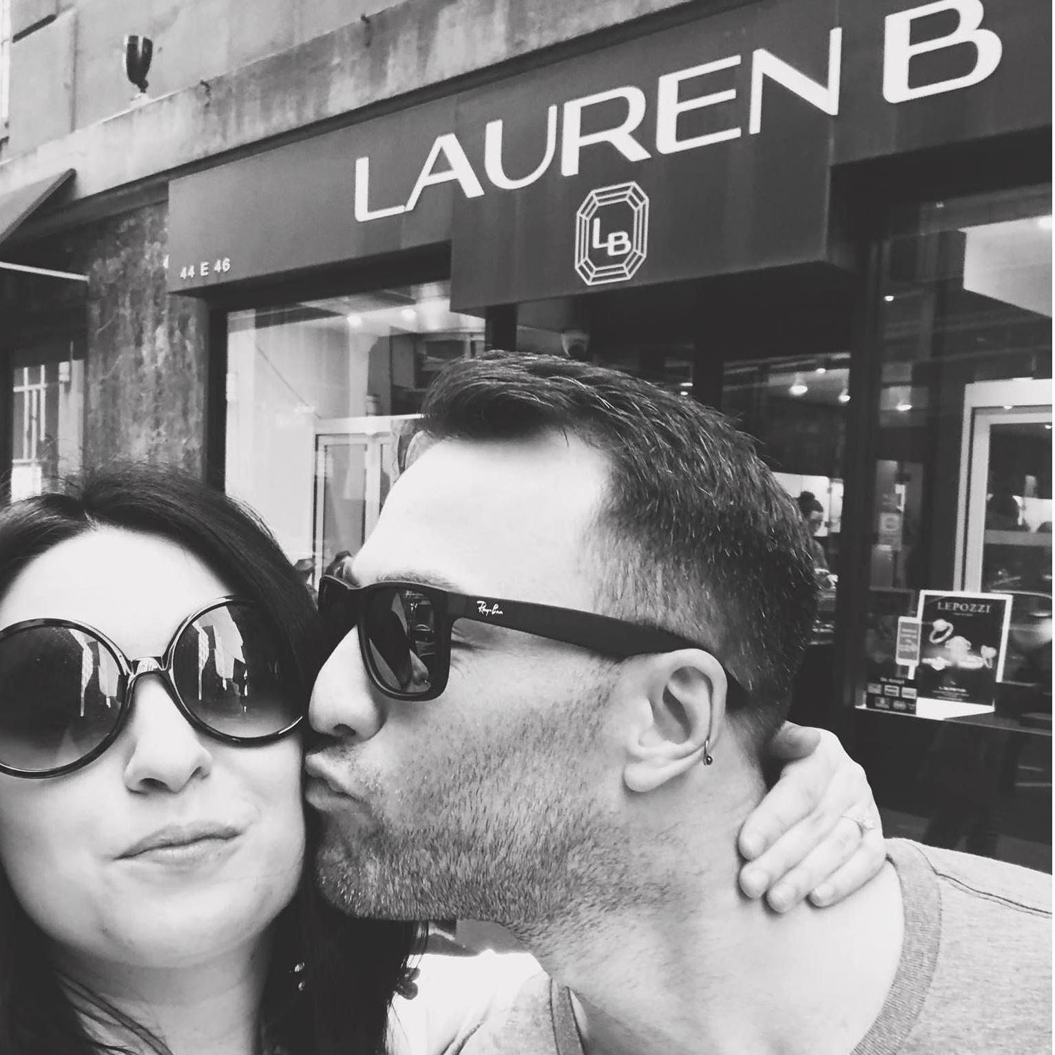 Back to Lauren B (where Will got Courtney's engagement ring) to look at wedding bands.