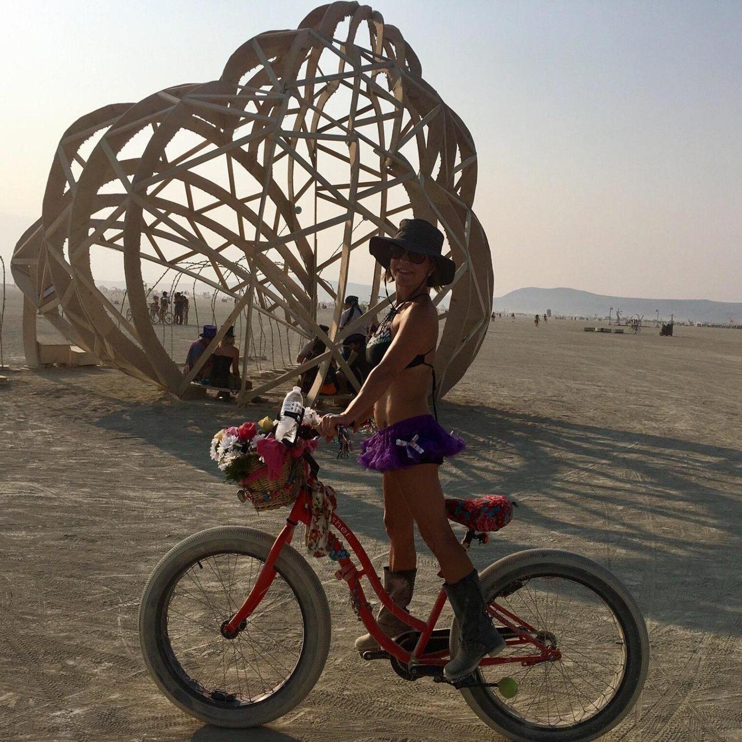 Biking the Playa