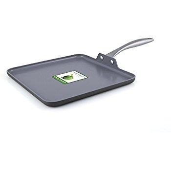 GreenPan Lima 11" Ceramic Non-Stick Square Griddle