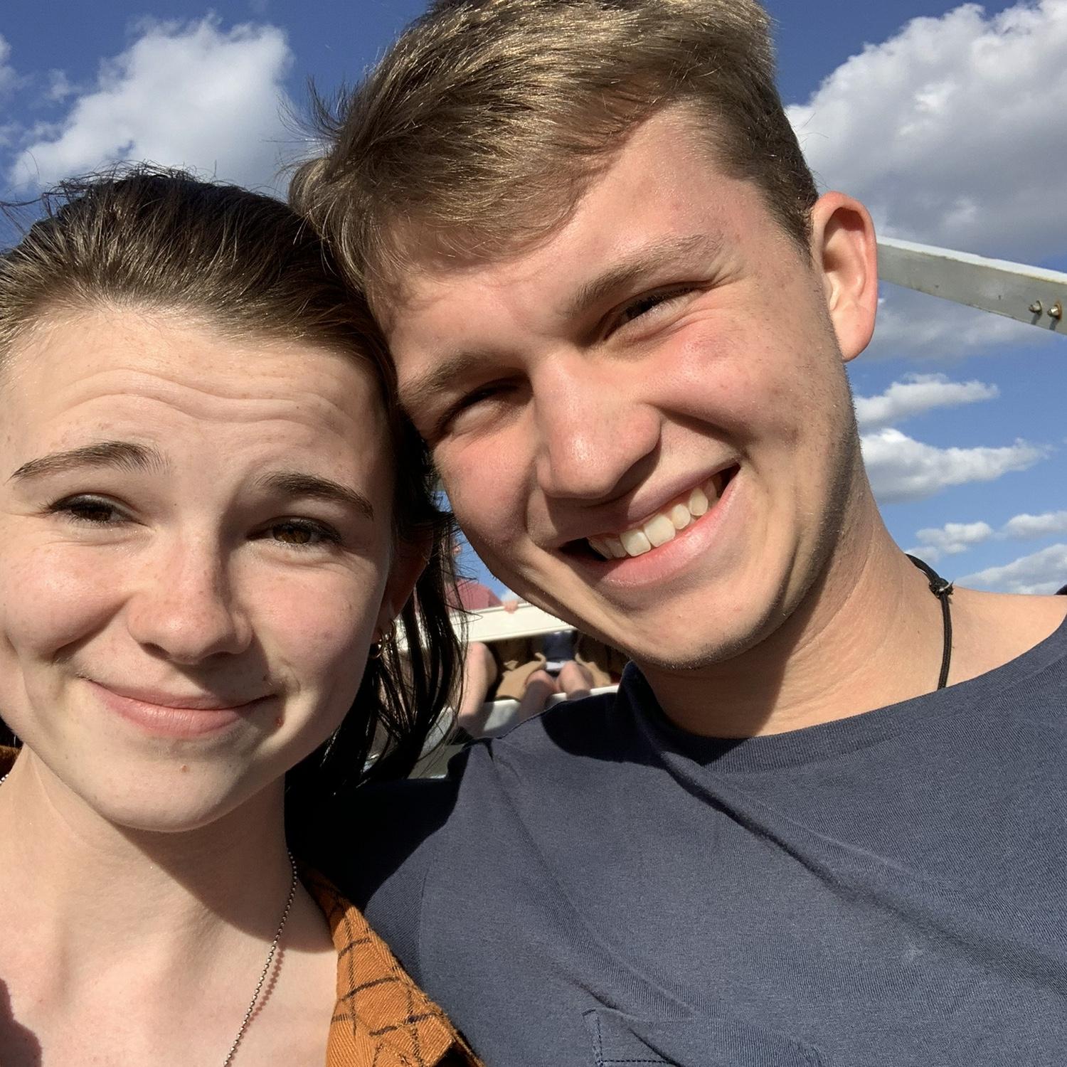 Photo from our first date!