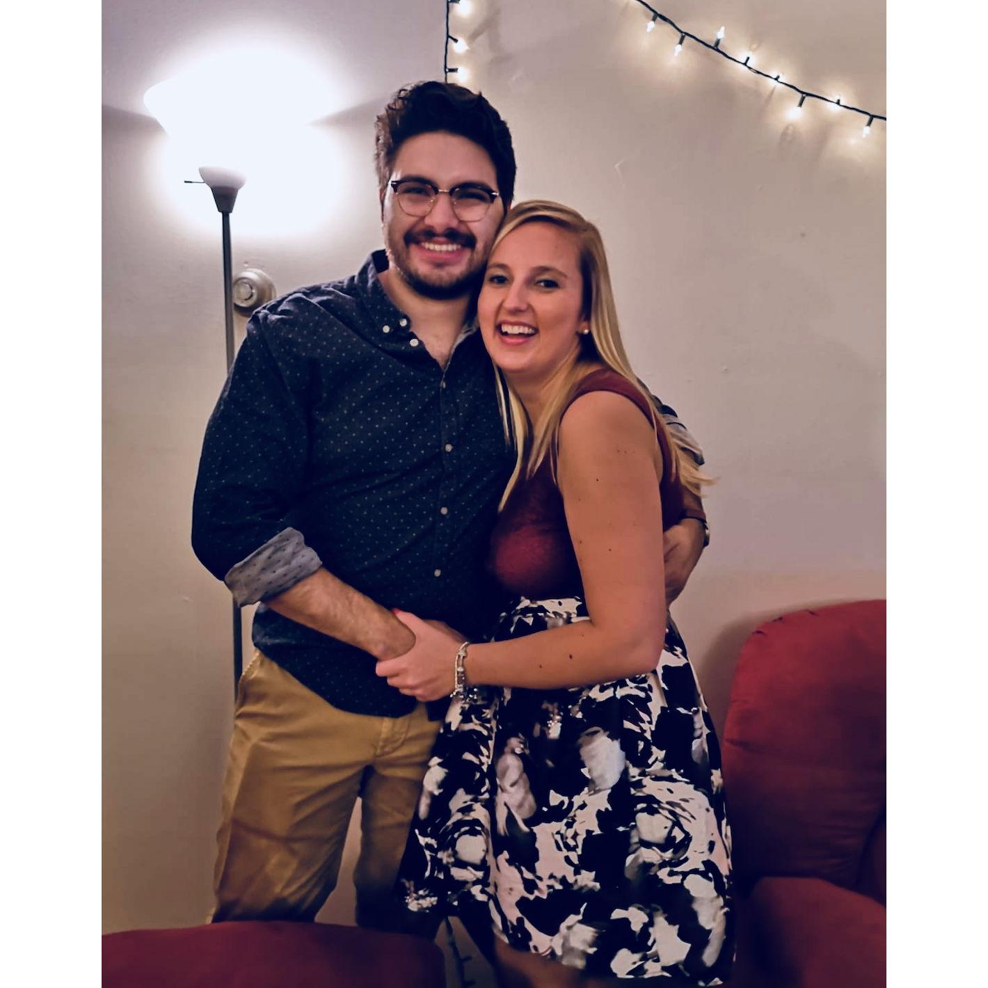 Our first birthday together