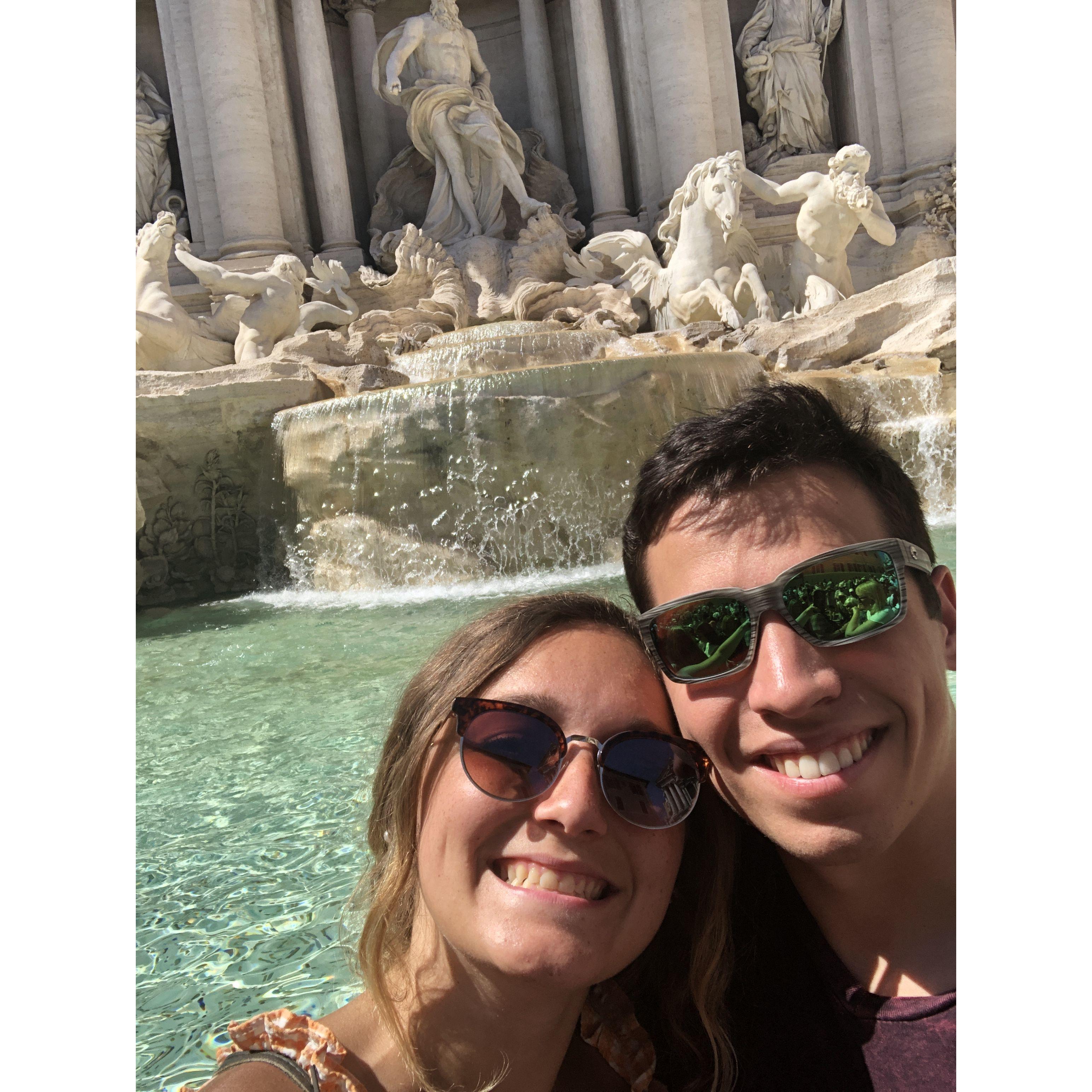 Their trip to Italy!