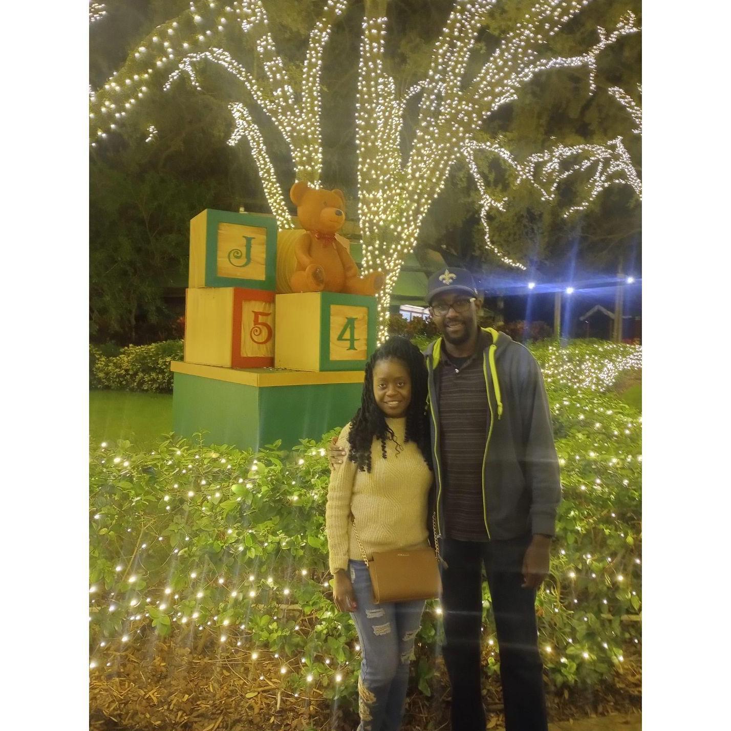 Our first Christmas and New Year together
