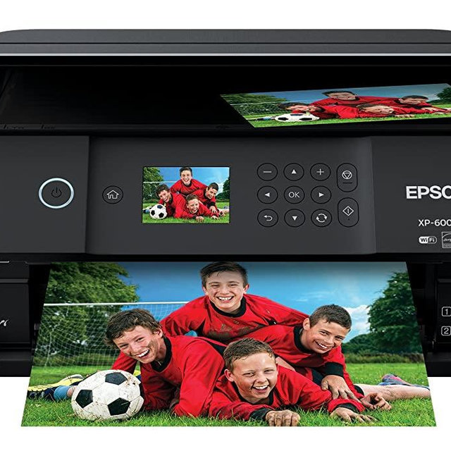 Epson Expression Premium XP-6000 Wireless Color Photo Printer with Scanner & Copier, Amazon Dash Replenishment Ready