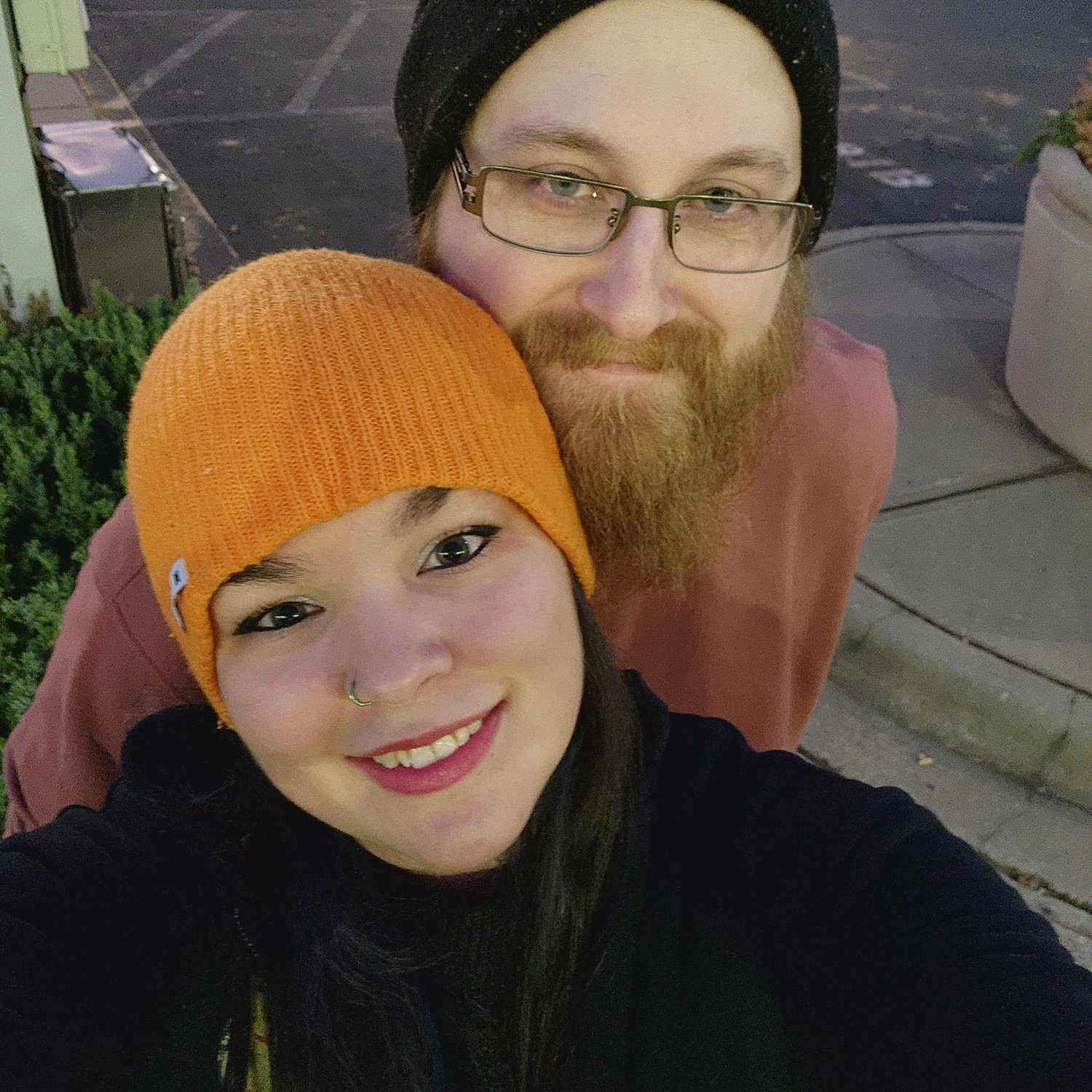 Our First Hockey Game together
