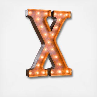 Letter Marquee Light