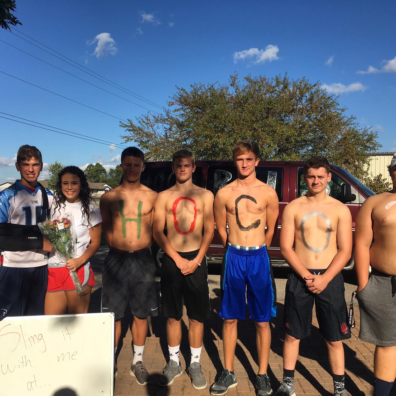 Hoco bus Junior year!