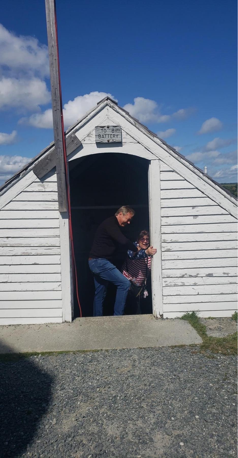 Fort Knox John and I love playing around.