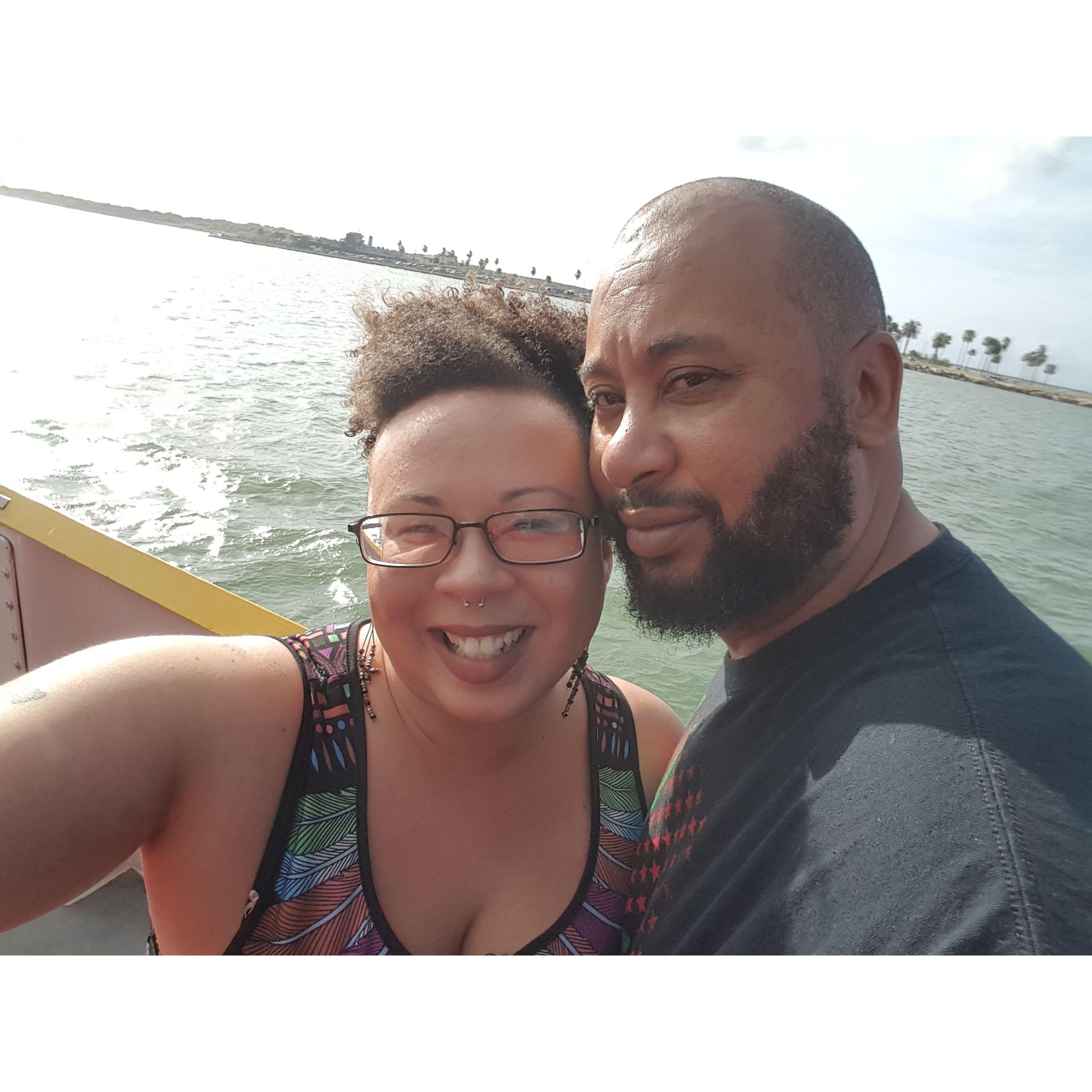 Ferry ride to Galveston