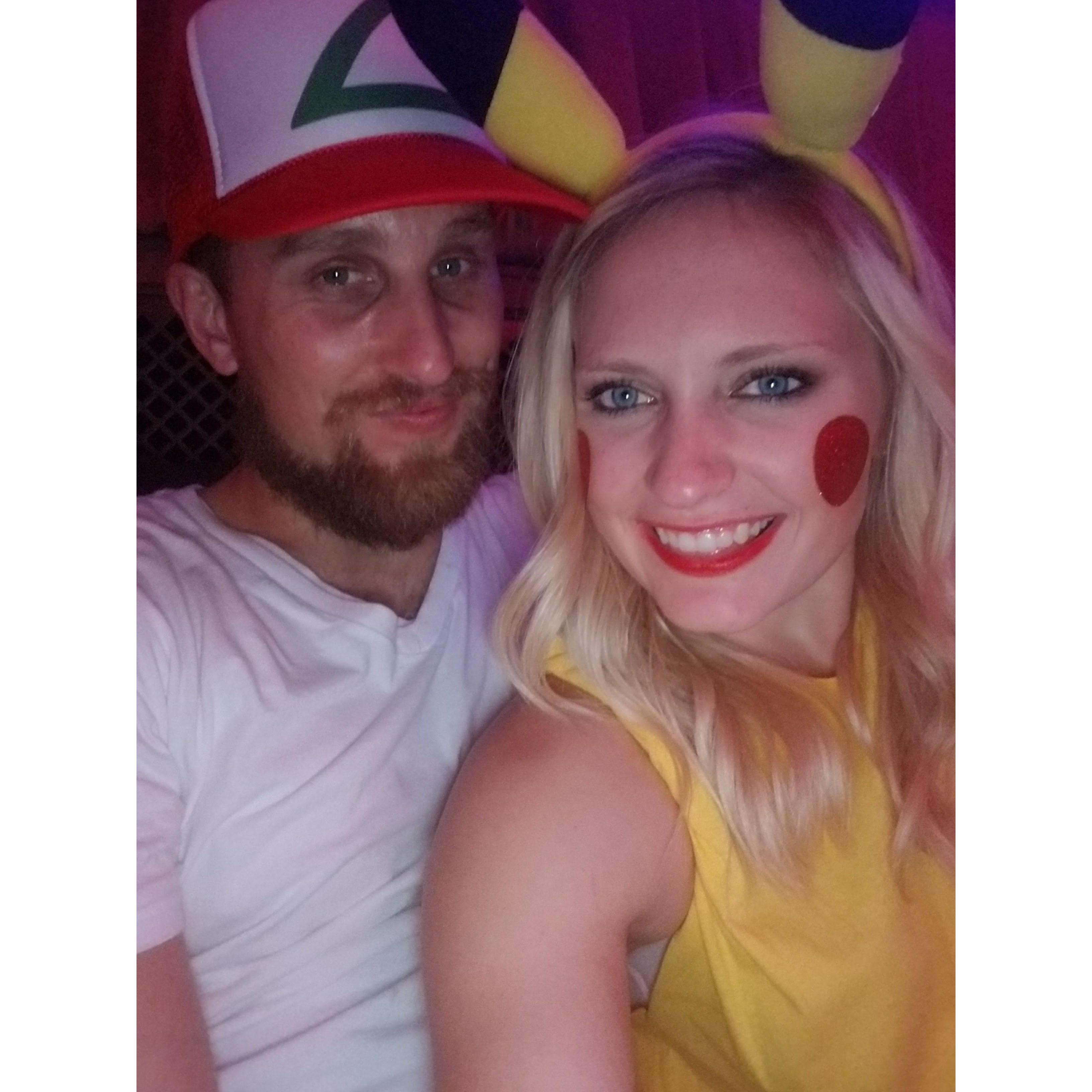 Ash and Pikachu!