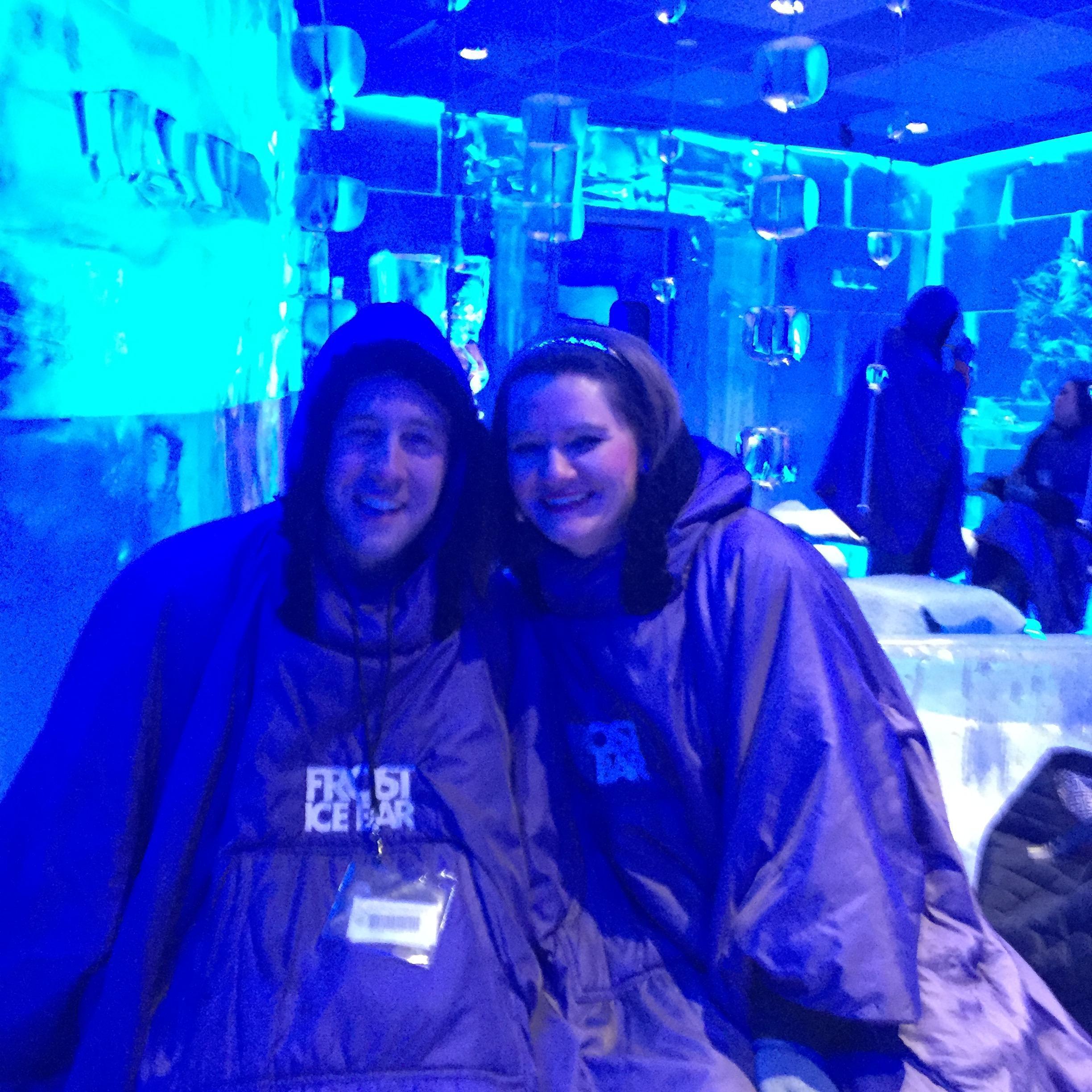 Frost IceBar.....we should have gone in the summer time