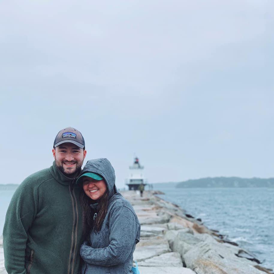 Rainy-day lighthouse tour with Arbaaz.