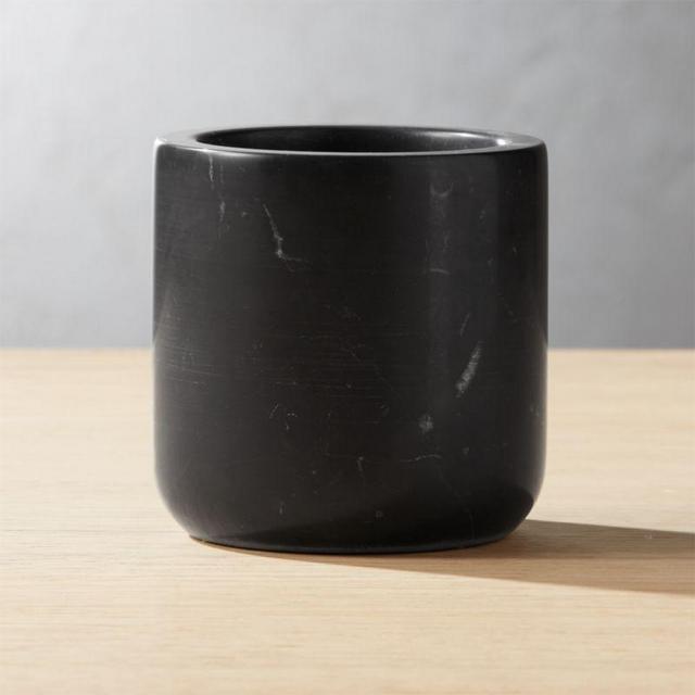 Nexus Black Marble Toothbrush Holder