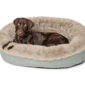 ComfortFill-Eco™ Fur Wraparound Dog Bed