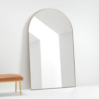 Edge Rounded Arch Floor Mirror