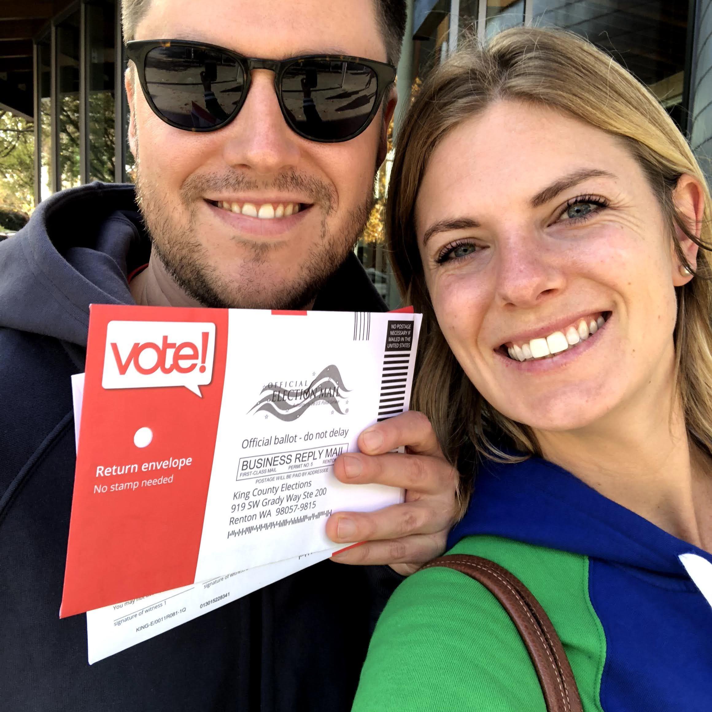 Voting in our local elections! 2019.