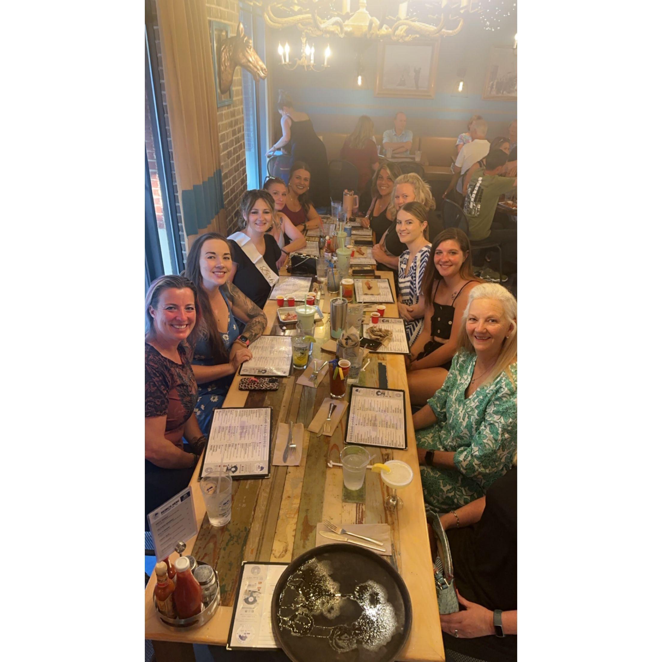 Dinner in Savannah!