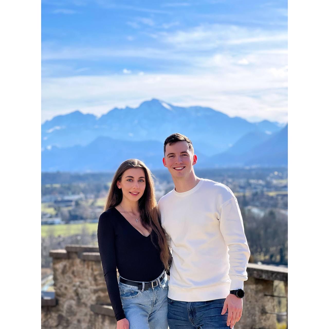 February 18, 2023 Our first trip together: Salzburg, Austria.