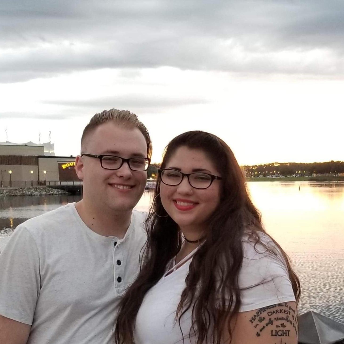 A beautiful sunset spent together
