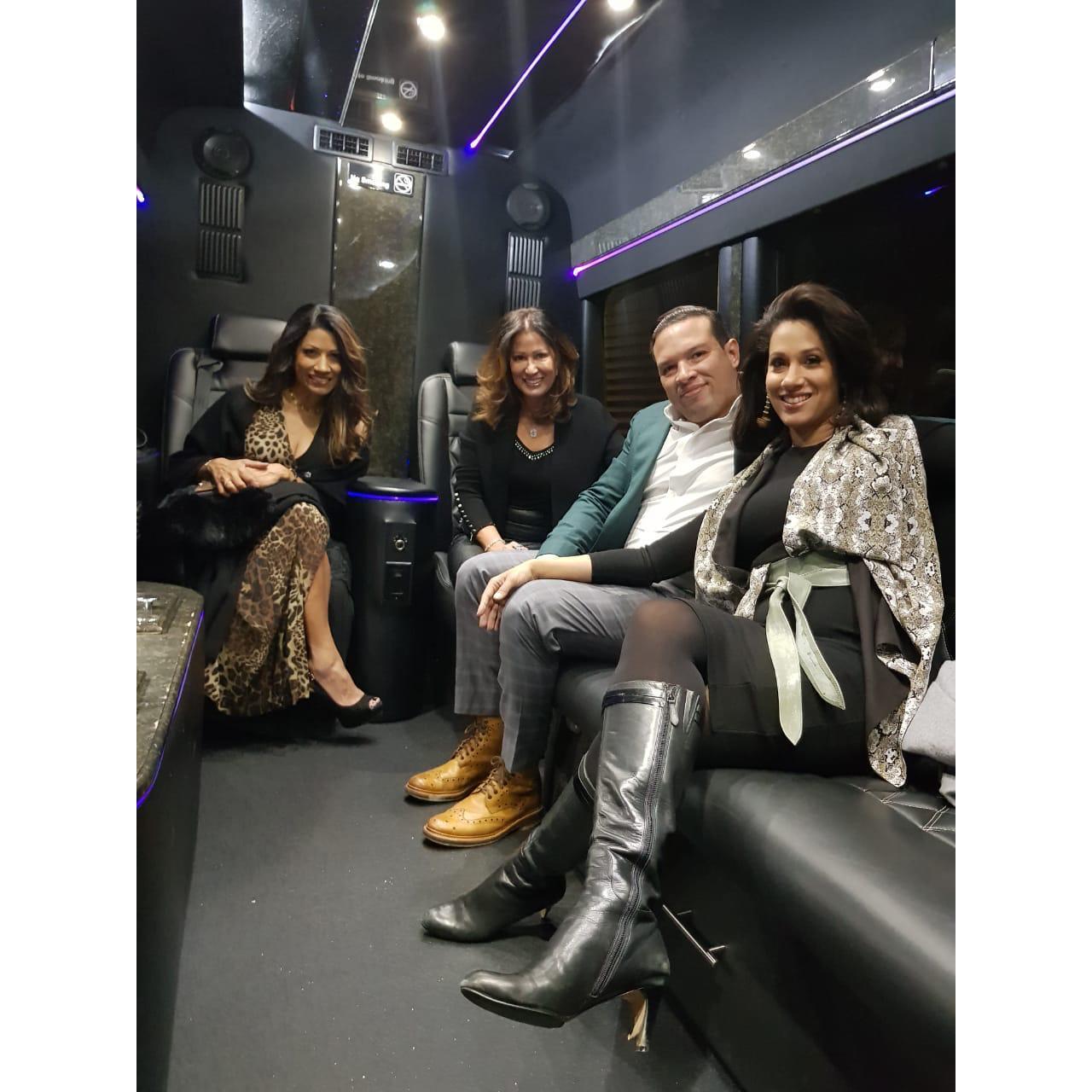 Party bus to Jean-Georges Philly Michelin star restaurant!