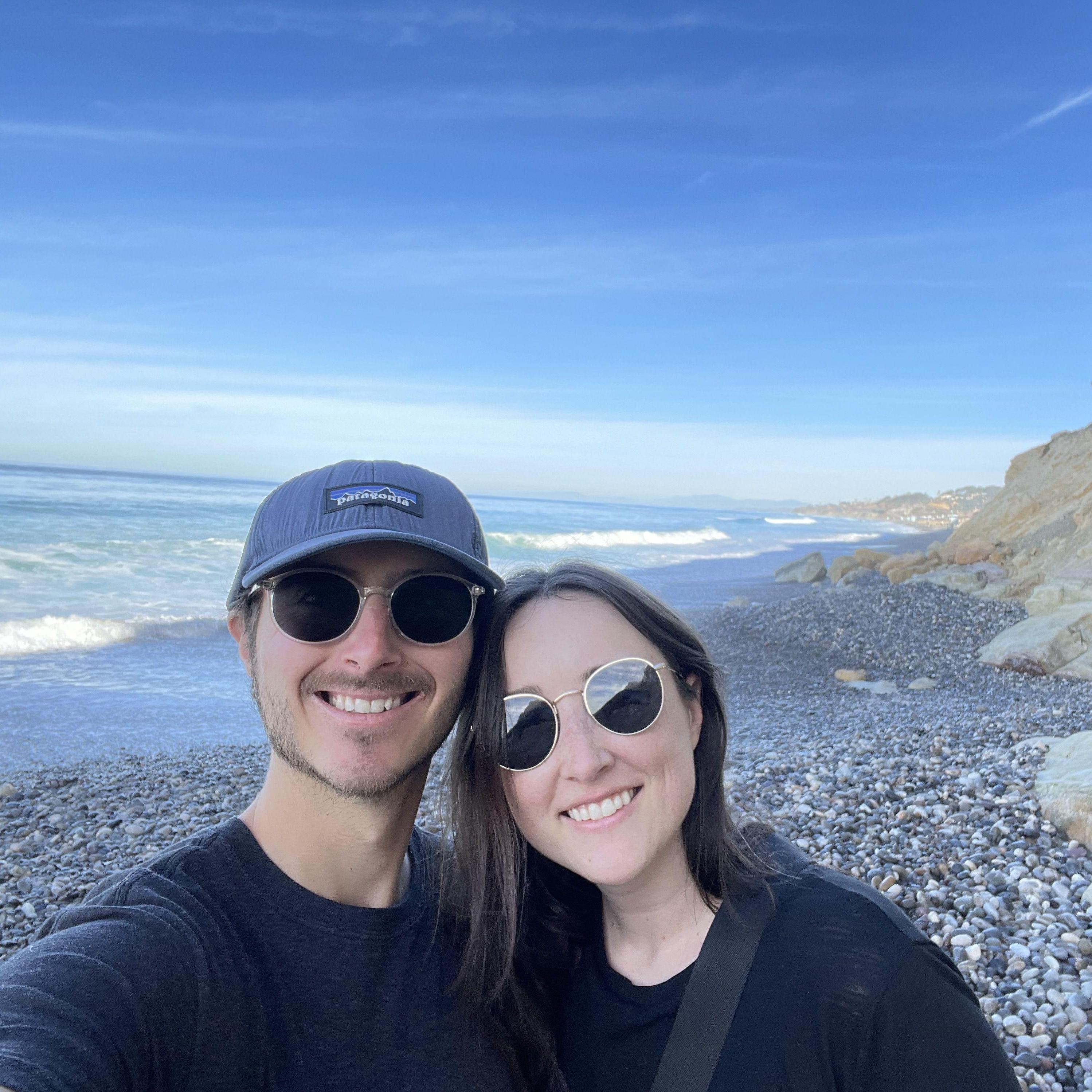 Exploring the beaches in Malibu