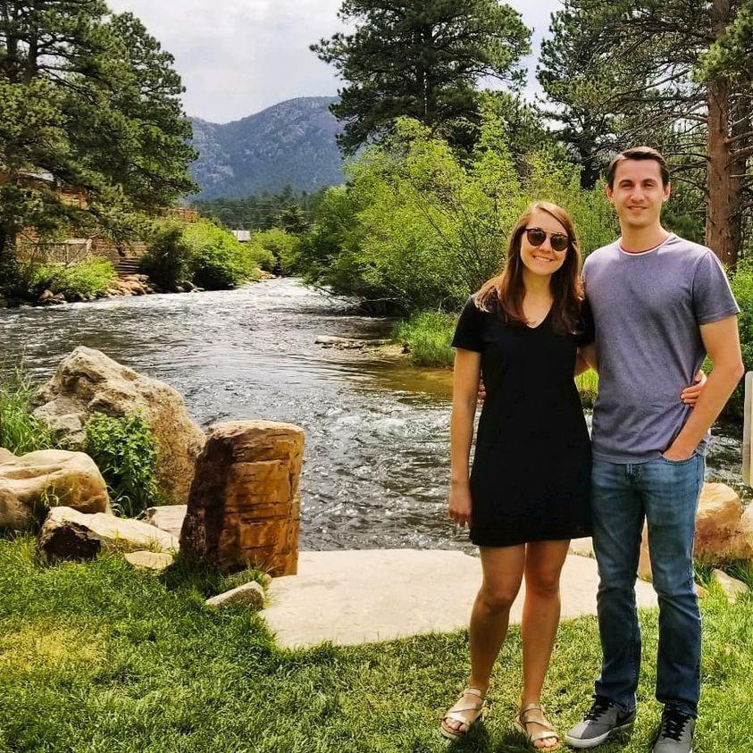 June 2021: Visiting the wedding venue!