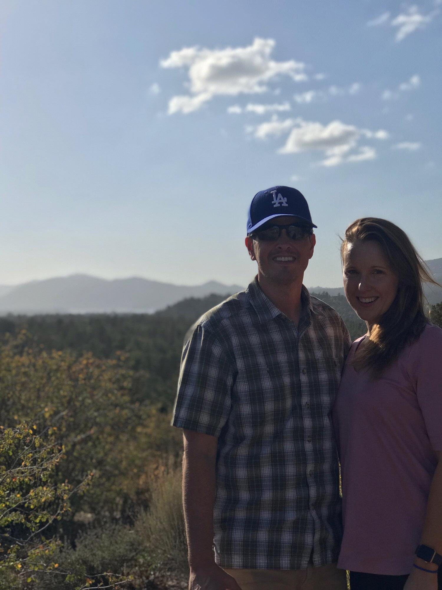 Visiting family in Big Bear, California