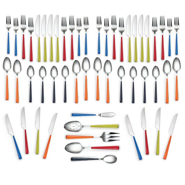 Merengue 53-Piece Flatware Set, Service for 8
