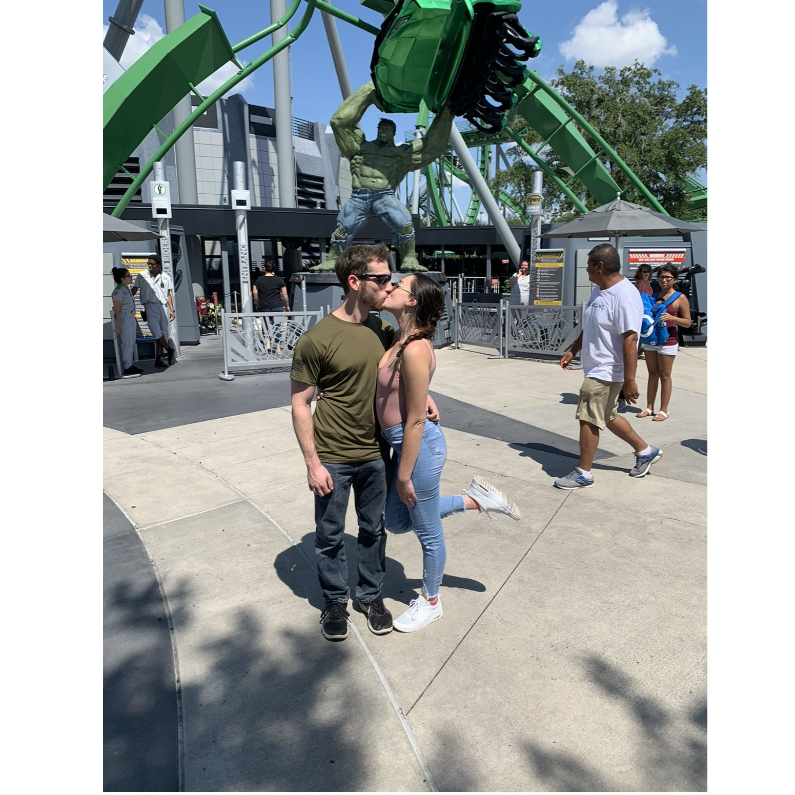 Ryan's first time on the Hulk