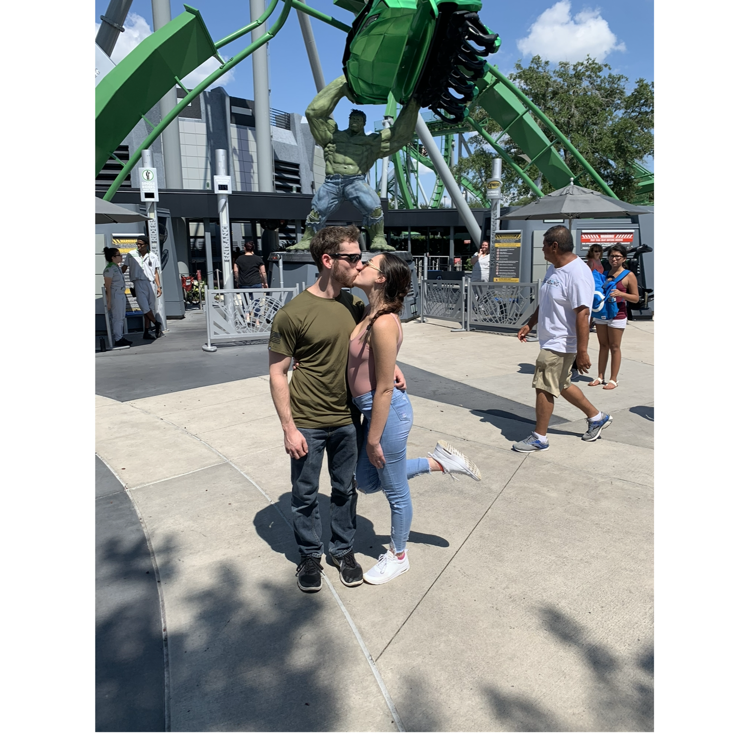 Ryan's first time on the Hulk