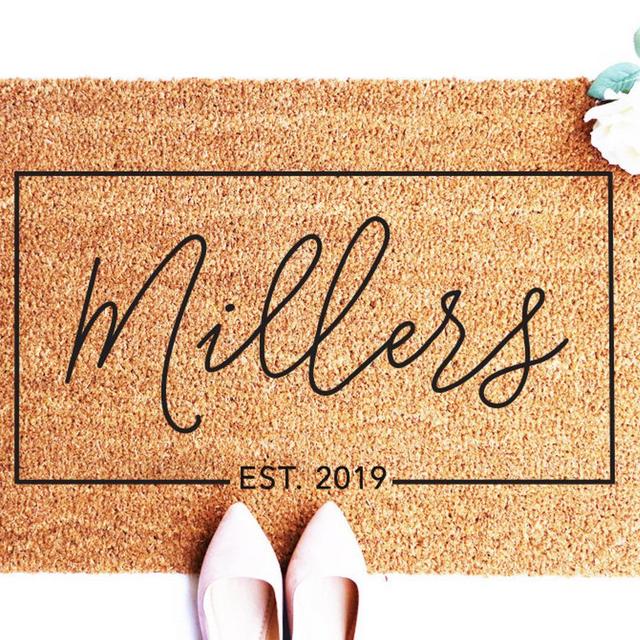 Last Name Doormat