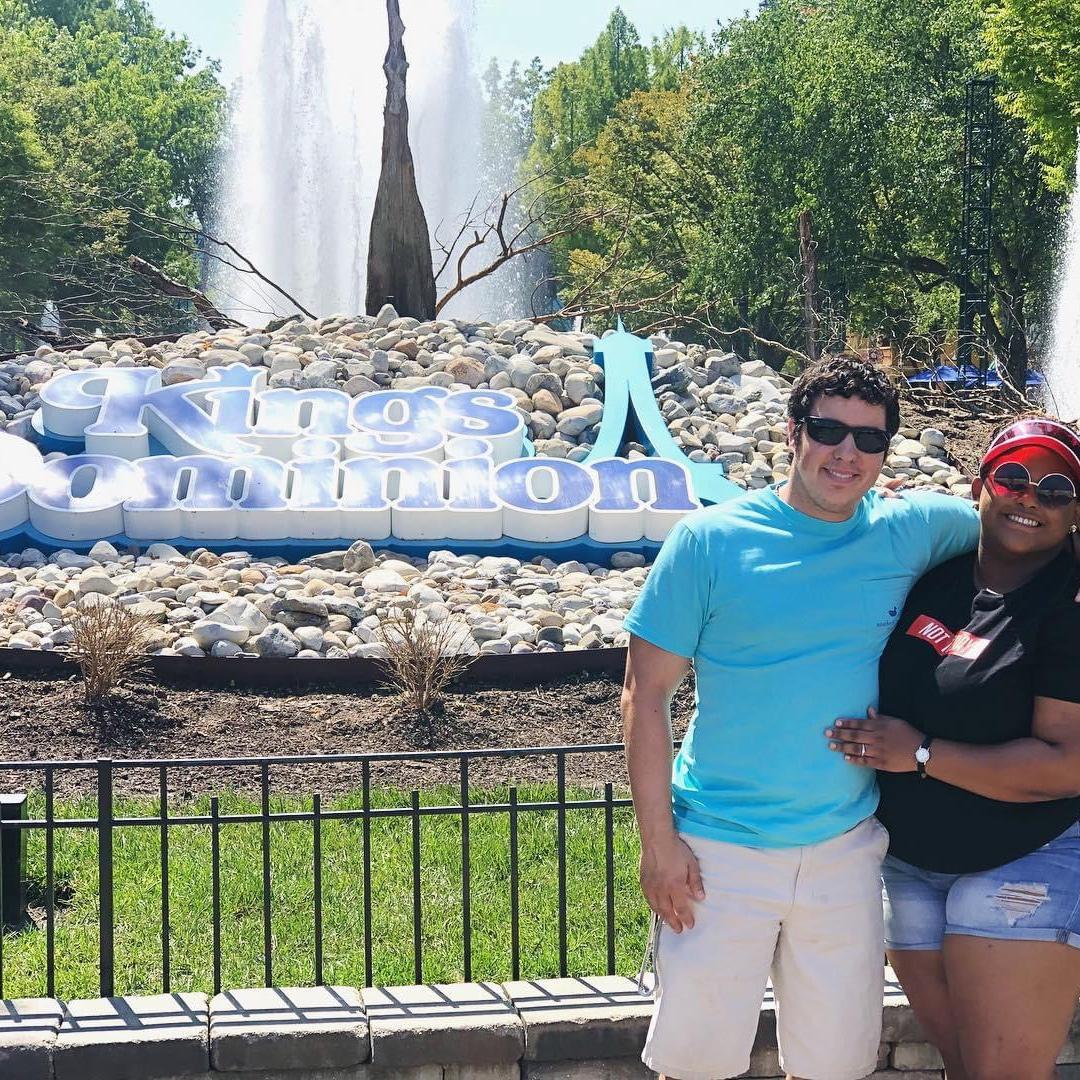 Summer trips to King's Dominion.