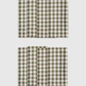 European Linen Wide-Hem Napkins (Set of 8)
