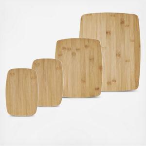 4-Piece Bamboo Cutting Board Set