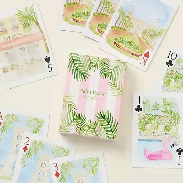 Loulou Baker Watercolor Playing Cards