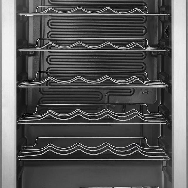 Insignia™ - 29-Bottle Wine Cooler - Stainless Steel