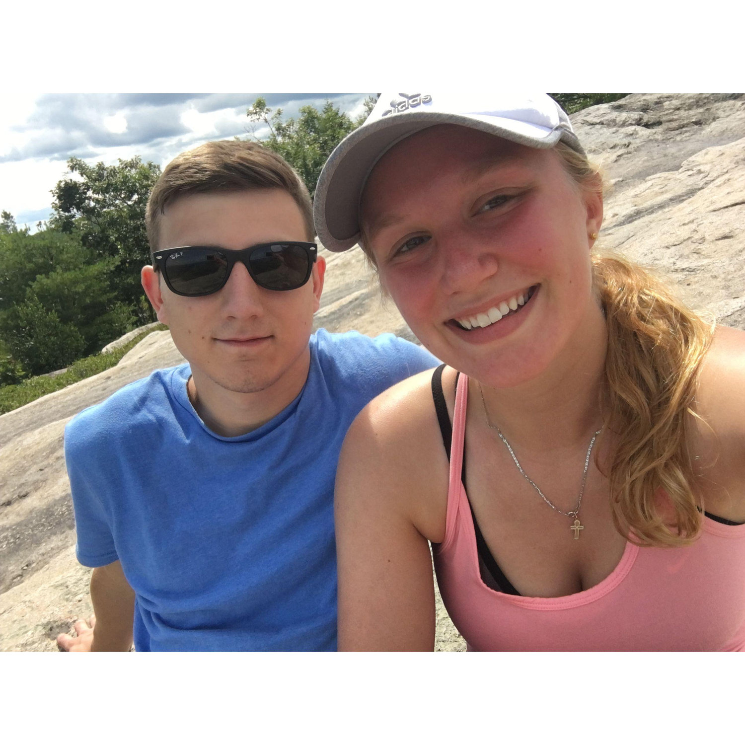 2018: at the top of Mount Major