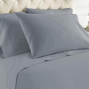 Italian Hotel Collection 1000-Thread-Count Queen Sheet Set in Slate
