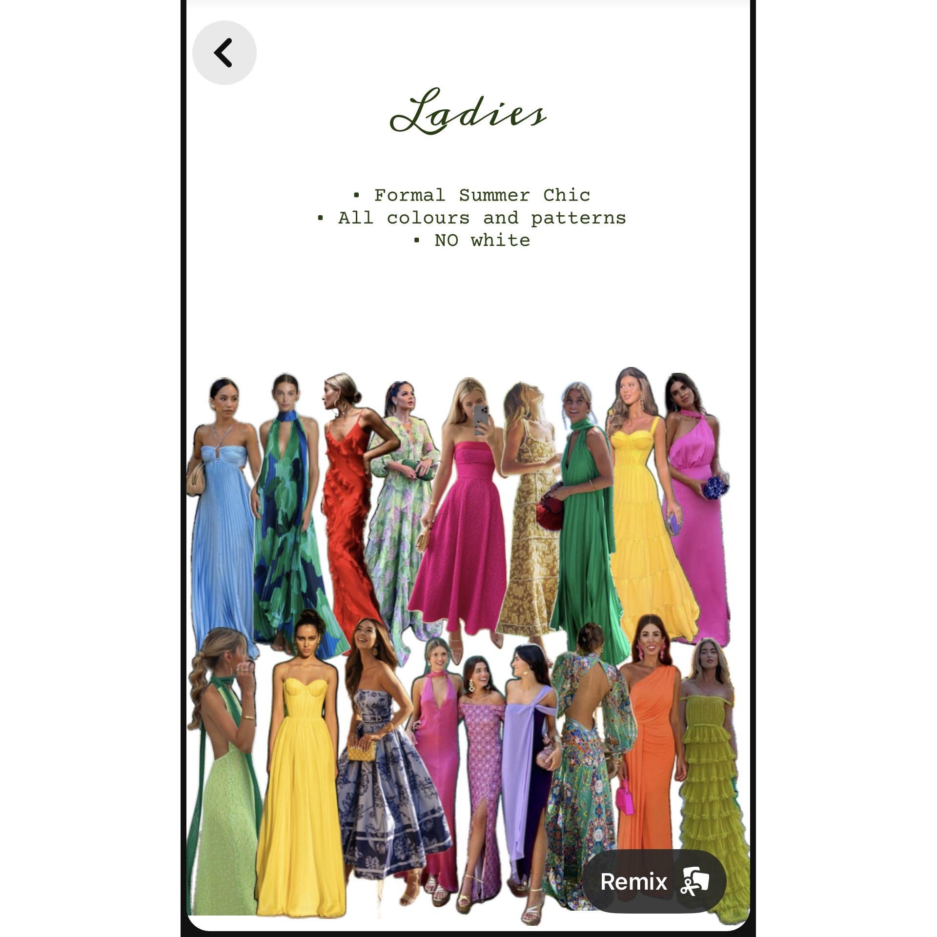 Women's Guest Attire