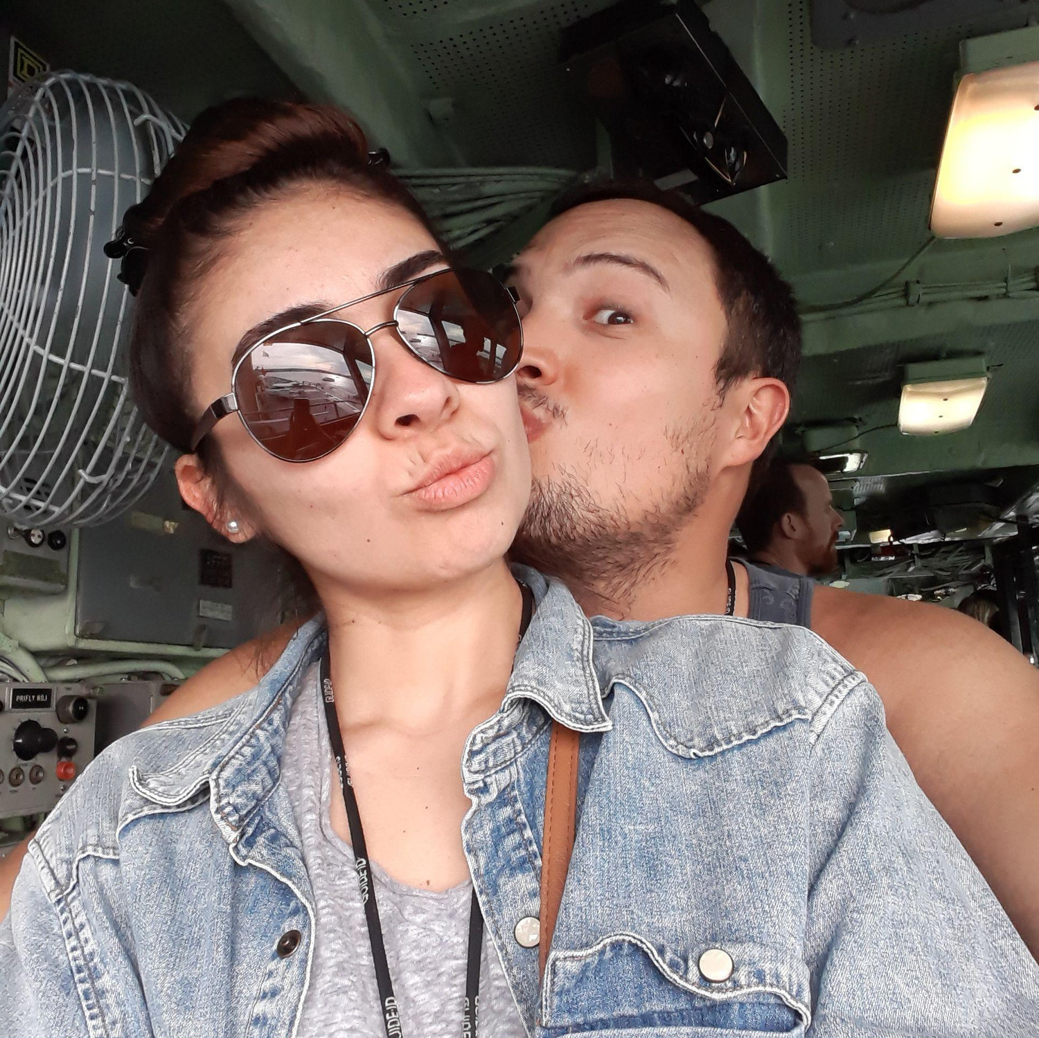 Adventuring in San Diego on the USS Midway.
