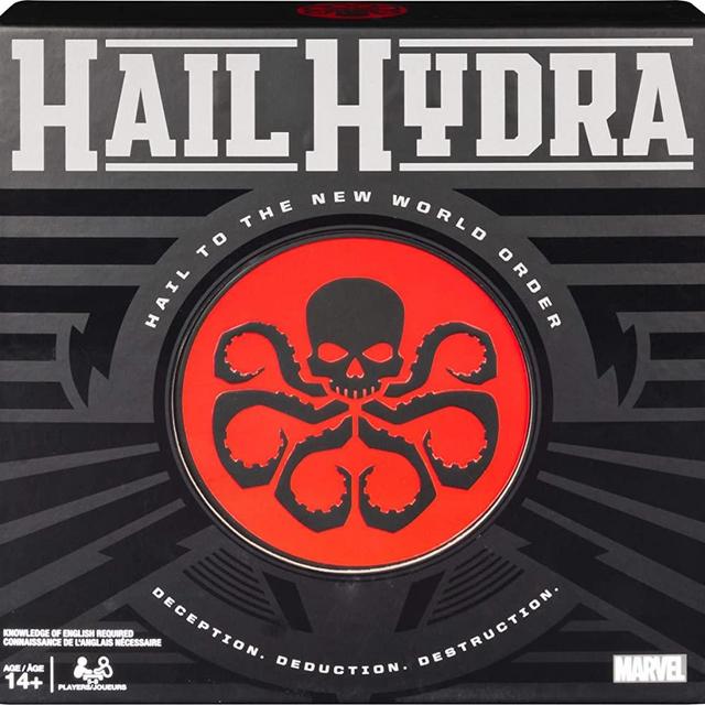 Hail Hydra, MARVEL Hero Board Game for Teens and Adults Aged 14 and Up