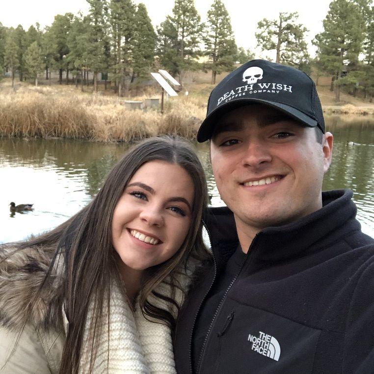One of our favorite walking spots in Flagstaff, Frances Short Pond - November 2018