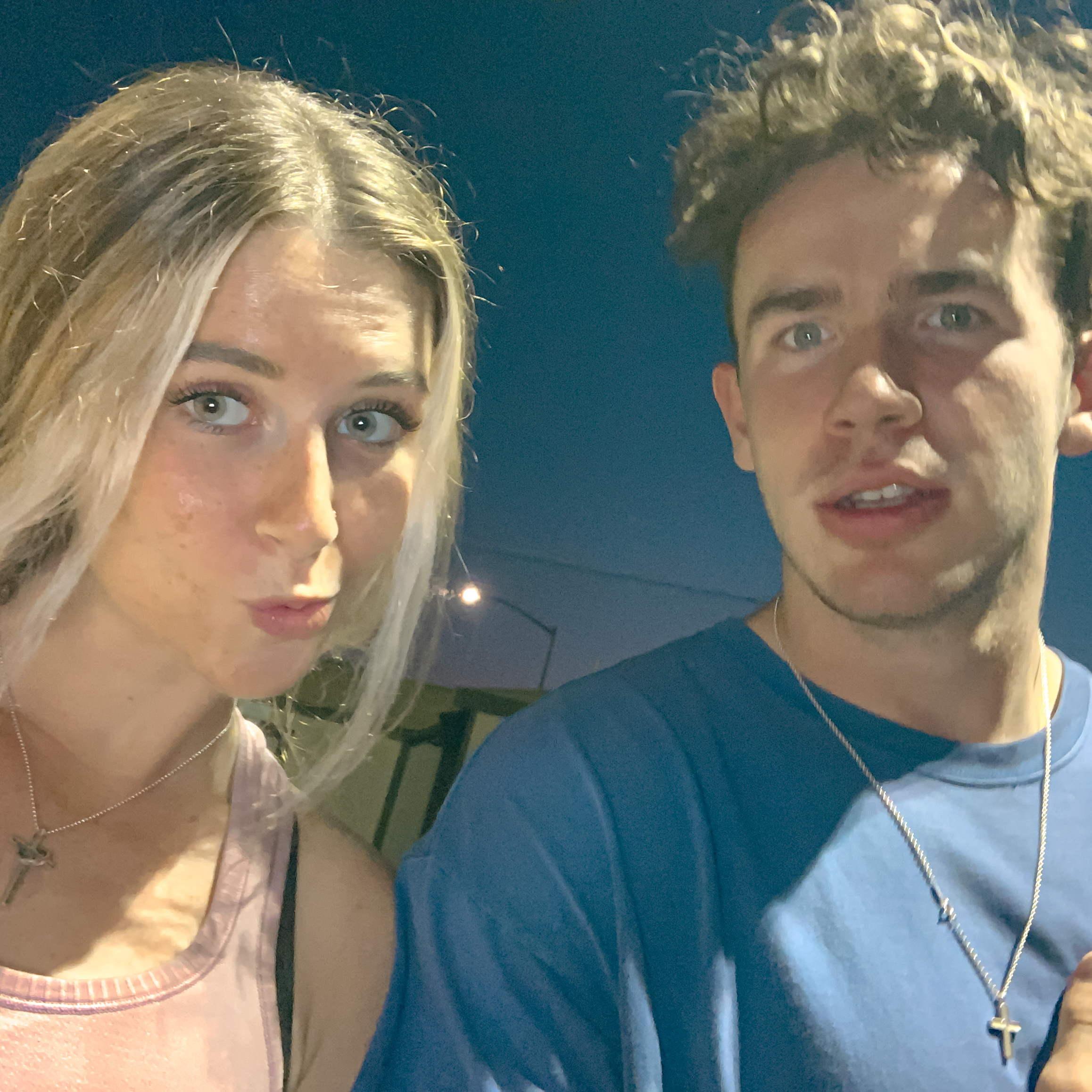 Our first official day of being boyfriend & girlfriend (: