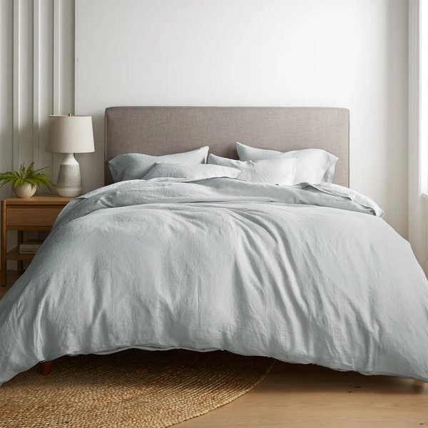European Linen Duvet Cover Set - King/Cal King