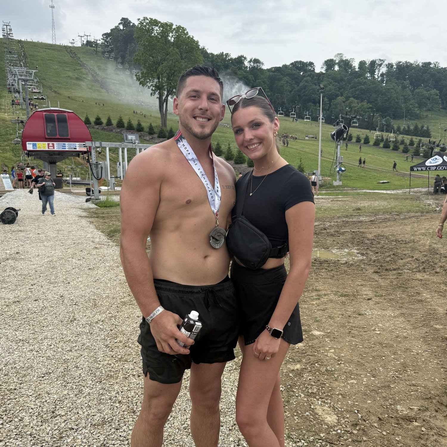 Braydon’s Spartan Race tradition!