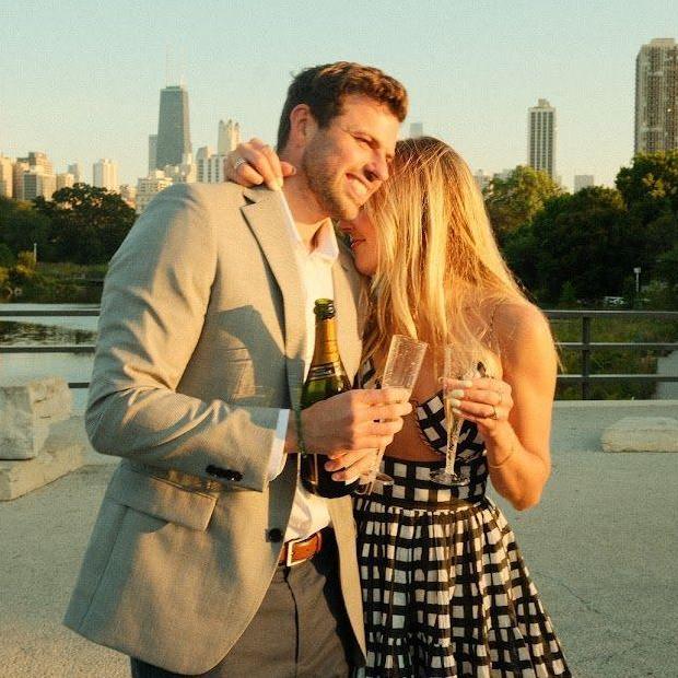 Cheers to forever!