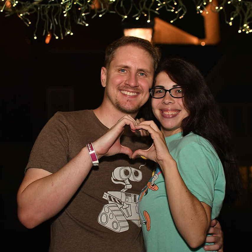 This was in Epcot, and one of my favorite PhotoPass photos!
