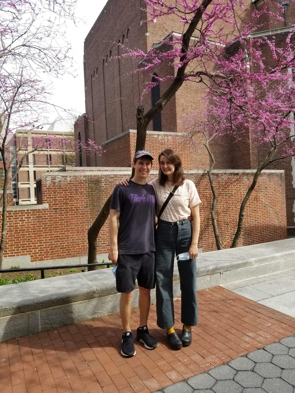 On the Penn campus in 2021