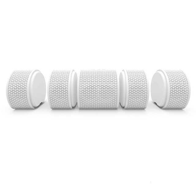 Air Audio The Worlds First Pull-Apart Wireless Bluetooth Speaker Portable Surround Sound and Multi-Room Use, White