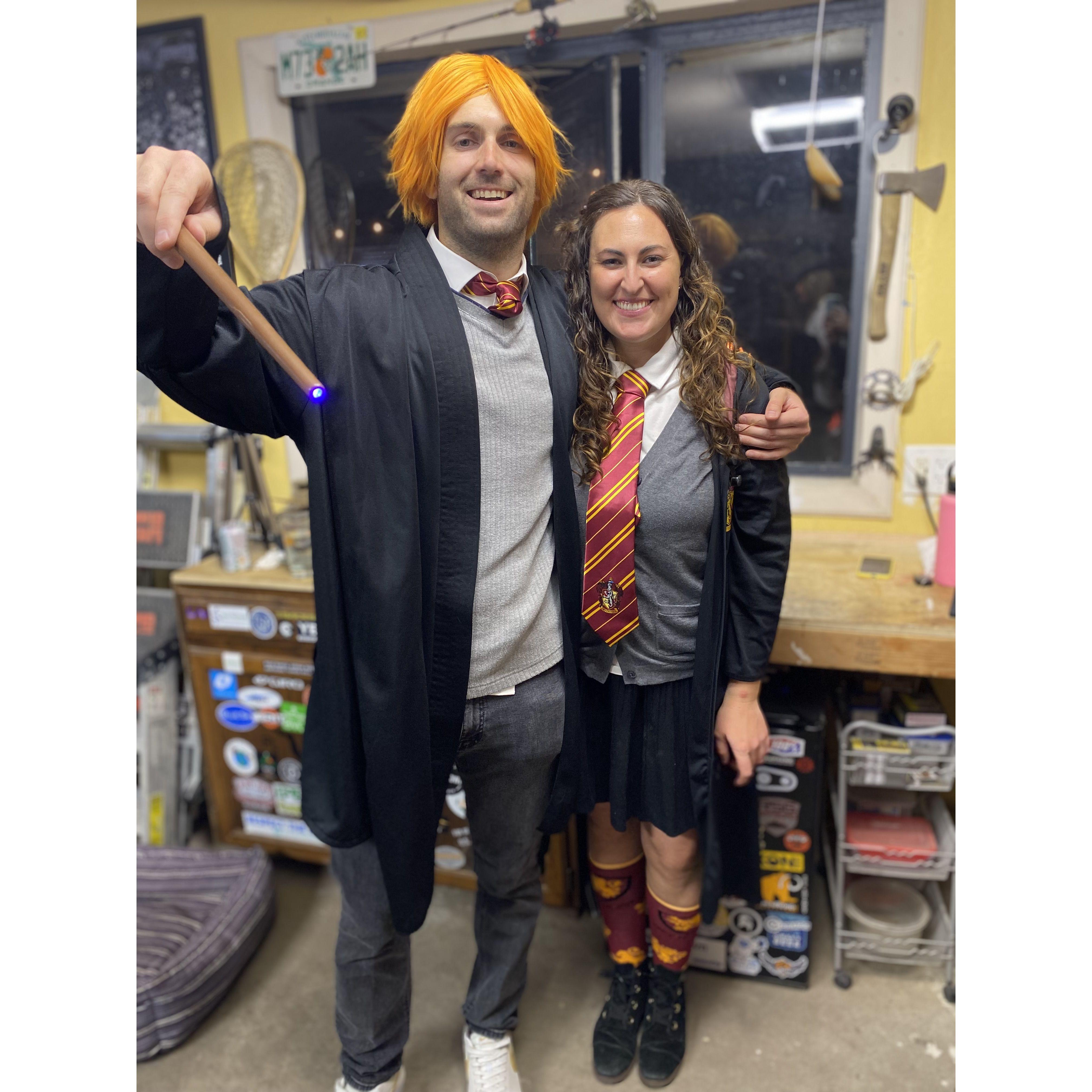 Harry and Hermione